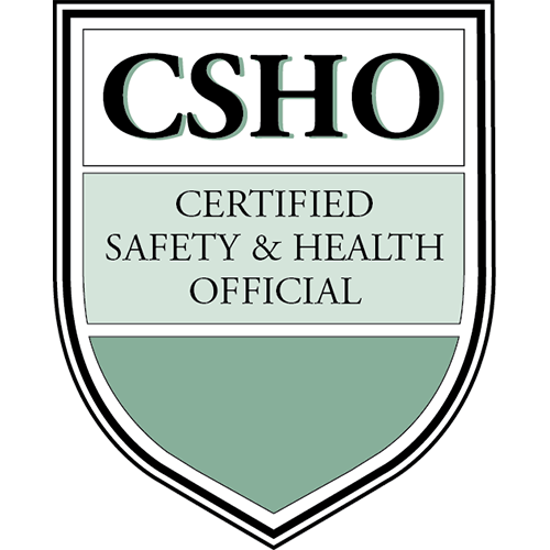 logo csho cetified safety and health official